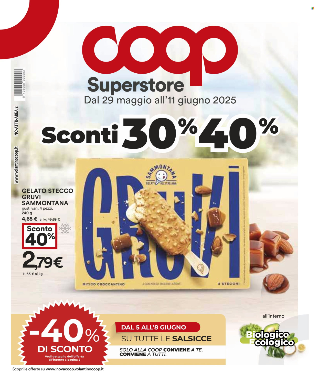 Volantino Coop - 29/5/2025 - 11/6/2025. Pagina 1