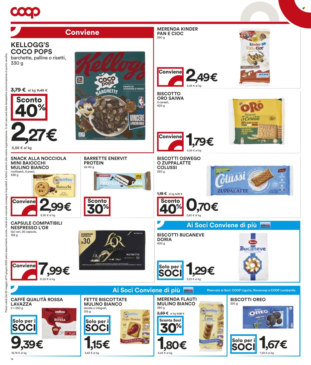 Volantino Coop - 29/5/2025 - 11/6/2025. Pagina 14