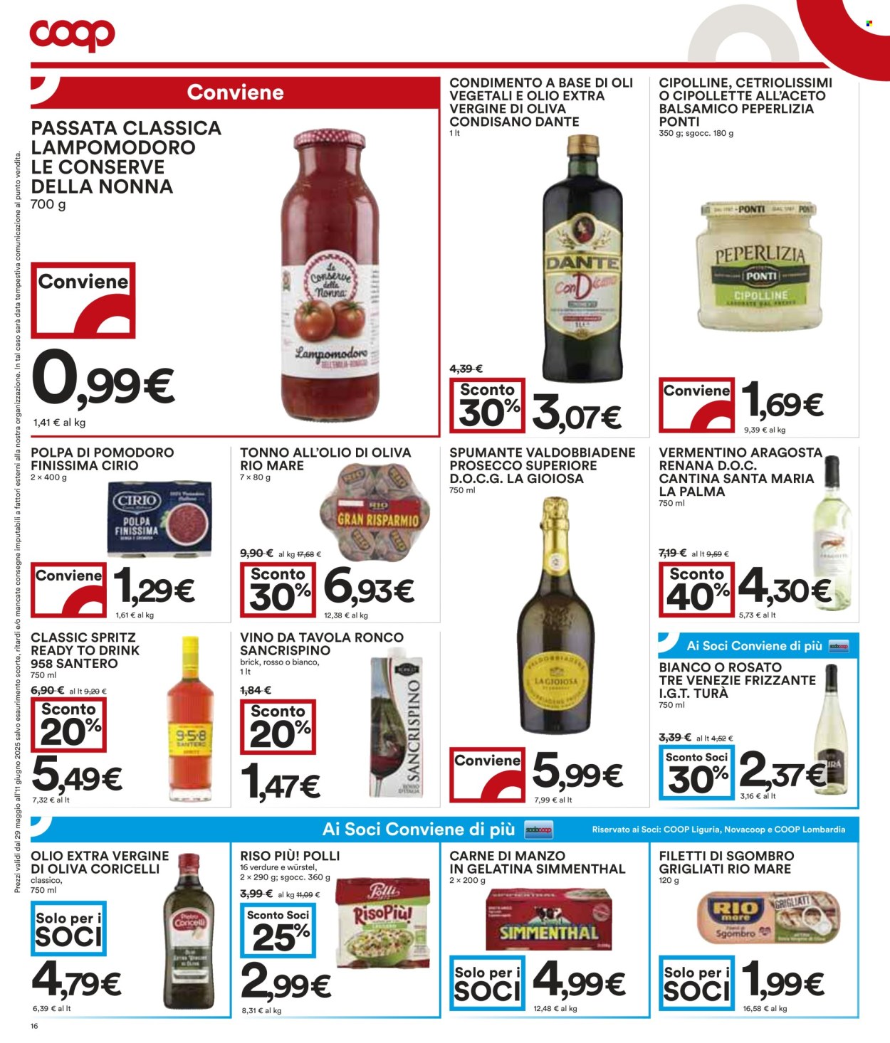 Volantino Coop - 29/5/2025 - 11/6/2025. Pagina 16