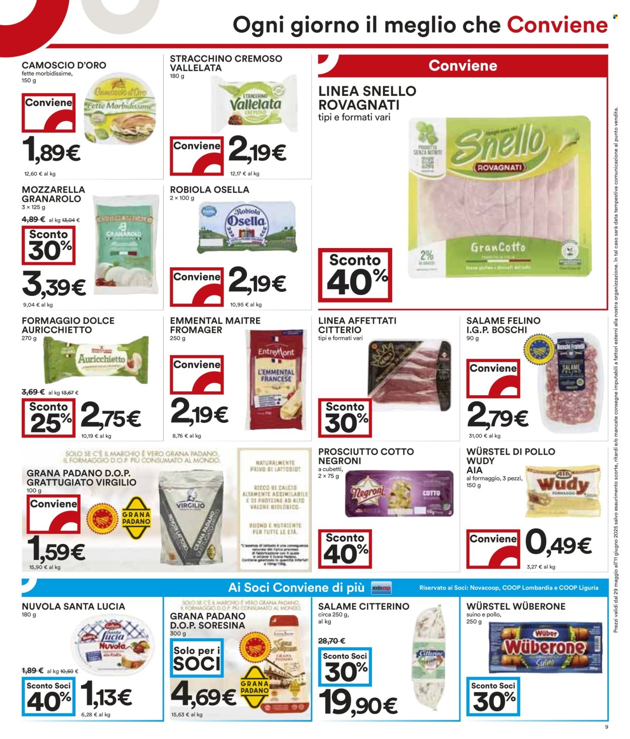 Volantino Coop - 29/5/2025 - 11/6/2025. Pagina 9