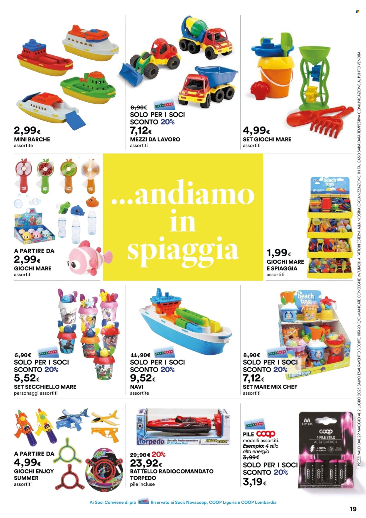 Volantino Coop - 29/5/2025 - 2/7/2025. Pagina 19