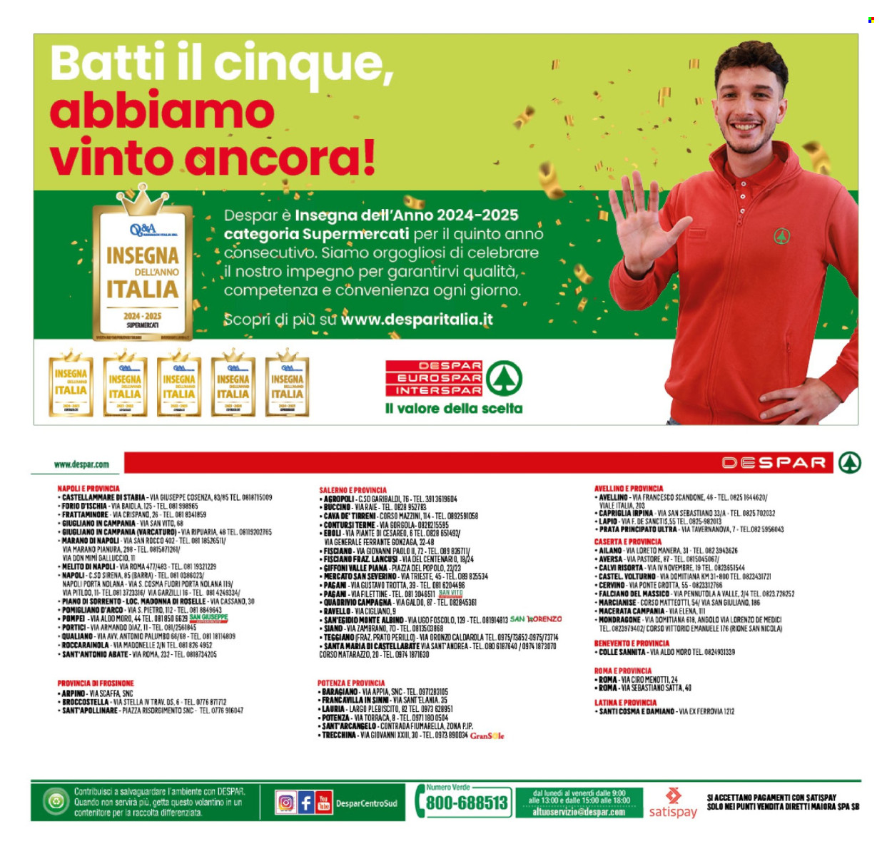 Volantino Despar - 29/5/2025 - 4/6/2025. Pagina 24