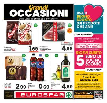 Volantino Eurospar - 29/5/2025 - 4/6/2025.
