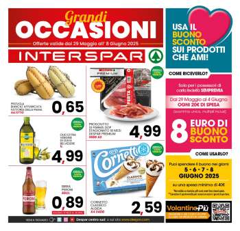 Volantino Interspar - 29/5/2025 - 8/6/2025.