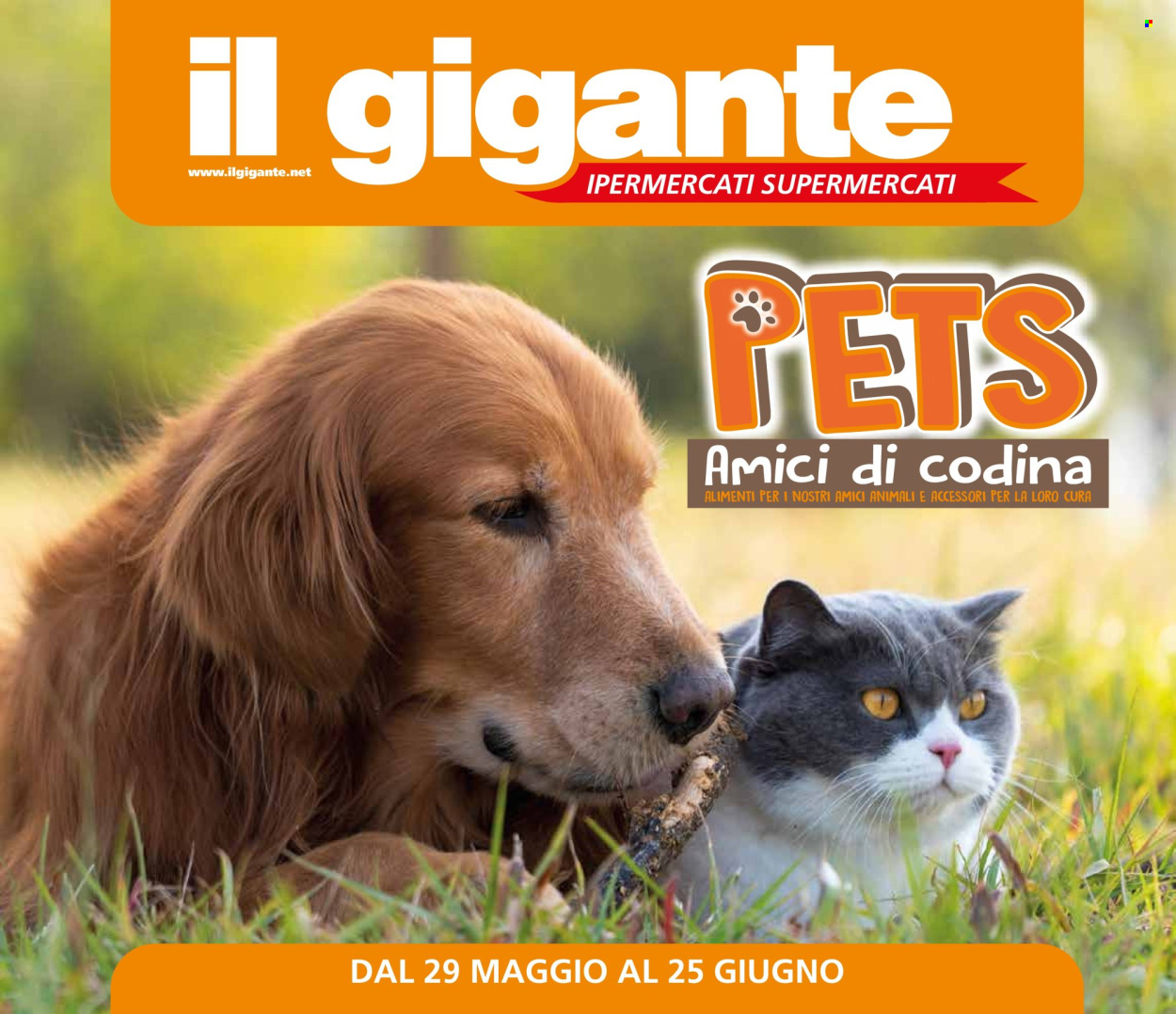 Volantino Il Gigante - 29/5/2025 - 25/6/2025. Pagina 1