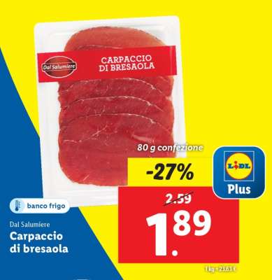 Carpaccio di Bresaola
