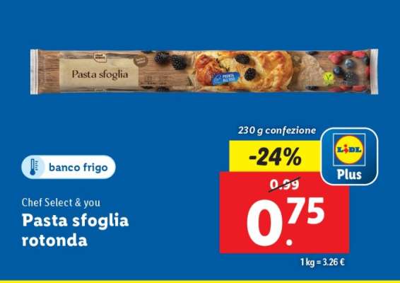 PASTA SFOGLIA ROTONDA