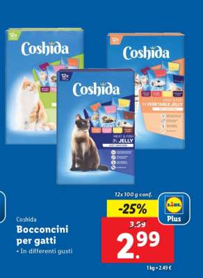Coshida Bocconcini per gatti
