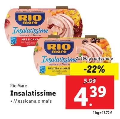 RIO MARE Insalatissime