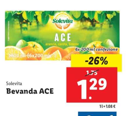 Solevita Bevanda ACE