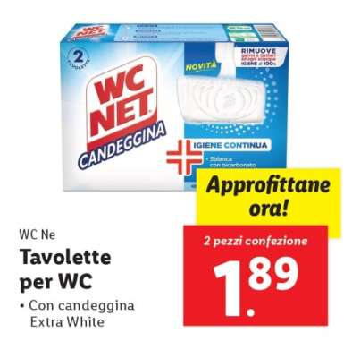 WC Net Tavolette per WC