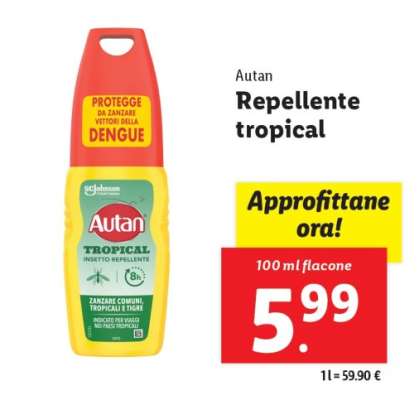 Autan Repellente tropical