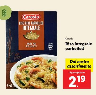 Carosio Riso integrale parboiled