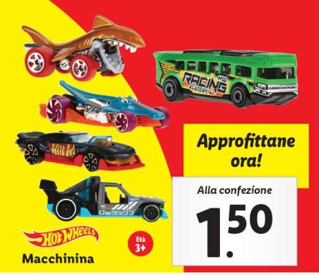 Hot Wheels Macchinina