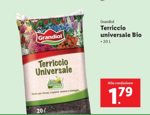 Grandiol Terriccio universale bio
