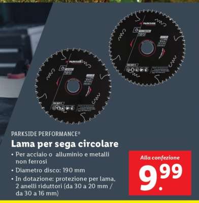 PARKSIDE PERFORMANCE Lama per sega circolare