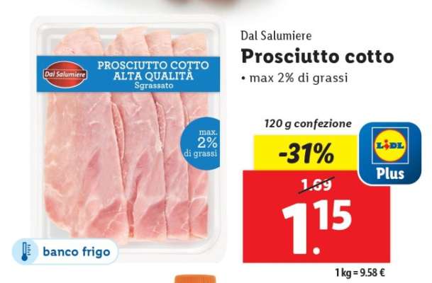 Prosciutto cotto