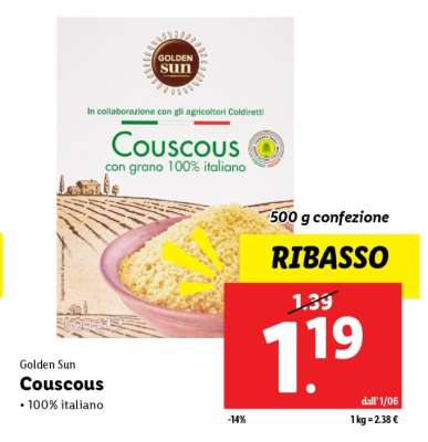 Golden Sun Couscous