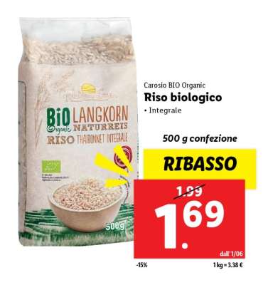 Riso biologico