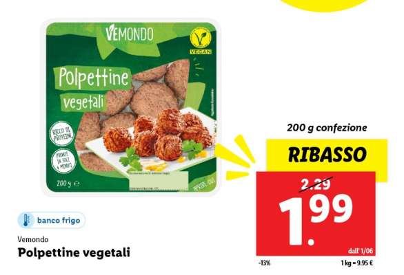 Polpettine vegetali