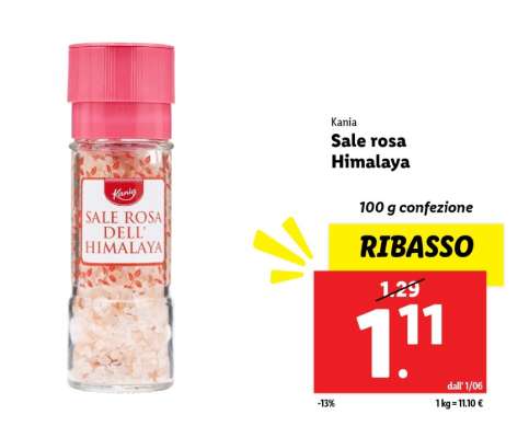 Kania Sale rosa Himalaya