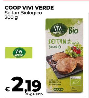 COOP VIVI VERDE Seitan Biologico