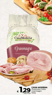 CASA MODENA Prosciutto Cotto Granmagro