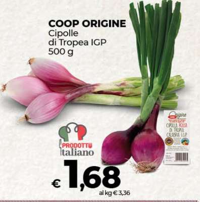 COOP ORIGINE Cipolle di Tropea IGP