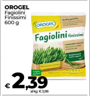 OROGEL Fagiolini Finissimi