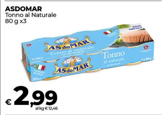 ASDOMAR Tonno al Naturale
