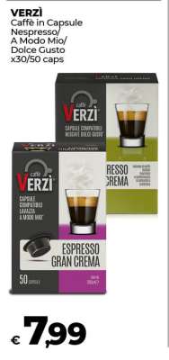 VERZÌ Caffè in Capsule