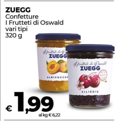 ZUEGG Confetture I Frutteti di Oswald