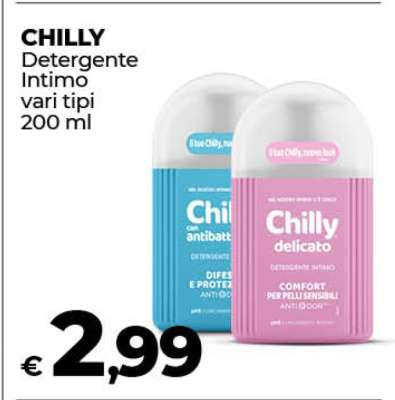 Chilly Detergente intimo