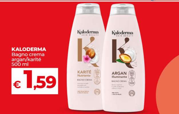 KALODERMA Bagno crema argan/karité
