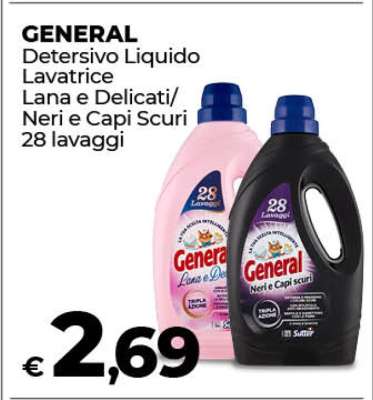 GENERAL Detersivo Liquido Lavatrice