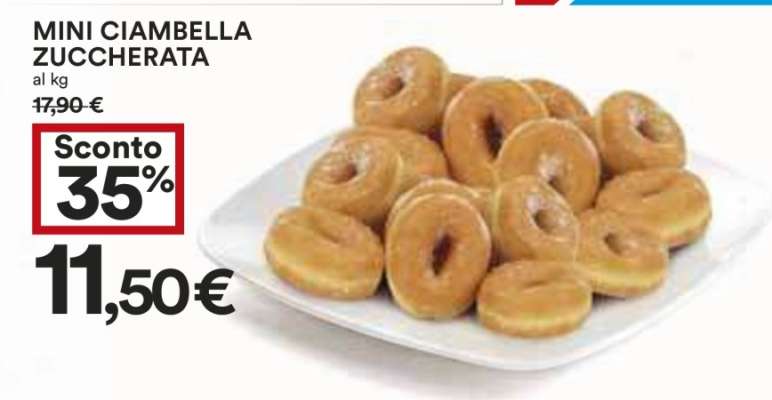 Mini Ciambella Zuccherata