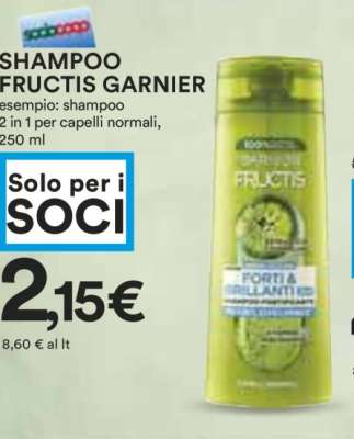 SHAMPOO FRUCTIS GARNIER