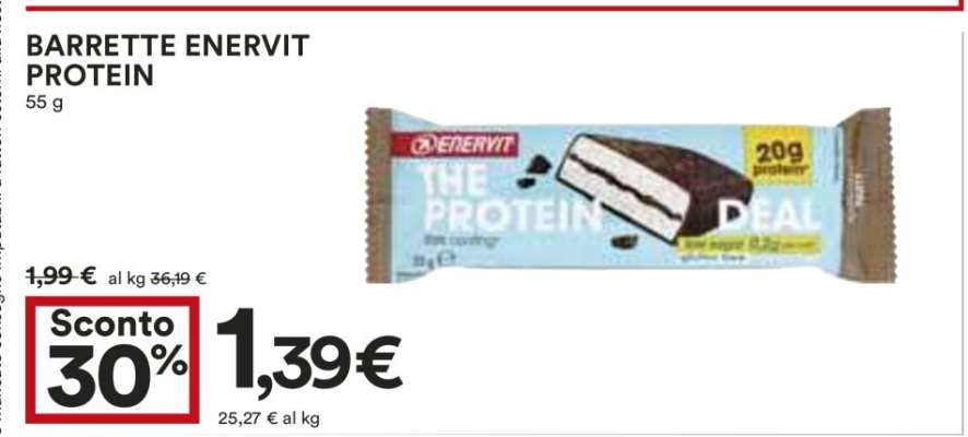 BARRETTE ENERVIT PROTEIN