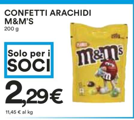 CONFETTI ARACHIDI M&M’S