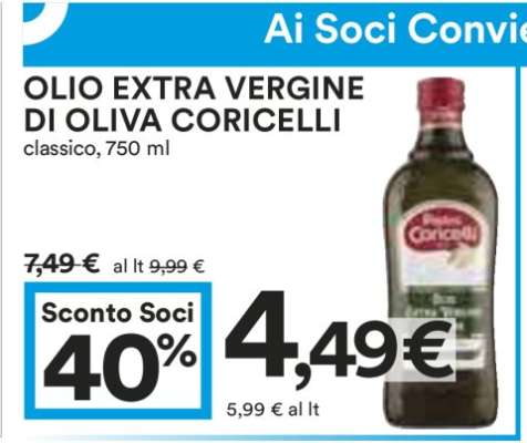 Olio Extra Vergine di Oliva Coricelli