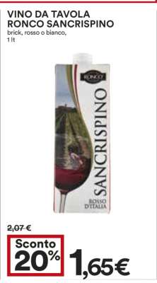 Vino da Tavola Ronco Sancrispino