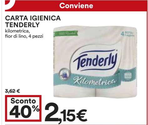 CARTA IGIENICA TENDERLY