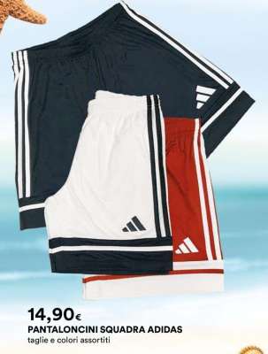 PANTALONCINI SQUADRA ADIDAS
