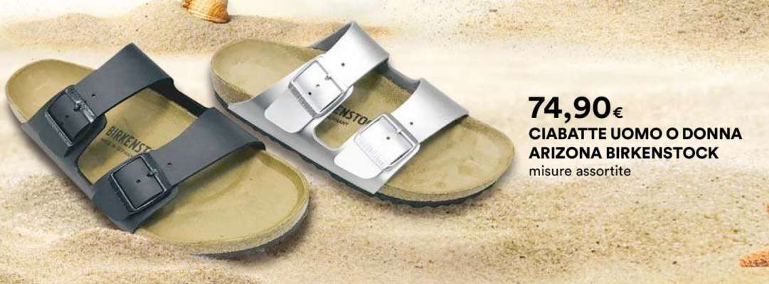 CIABATTE UOMO O DONNA ARIZONA BIRKENSTOCK