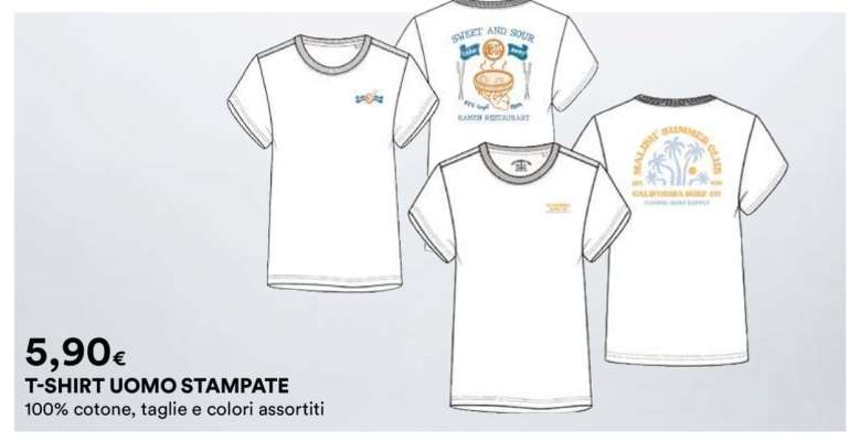 T-SHIRT UOMO STAMPATE