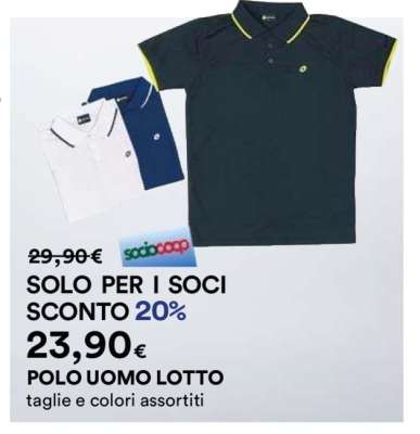 POLO UOMO LOTTO