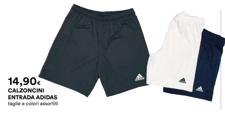 CALZONCINI ENTRADA ADIDAS