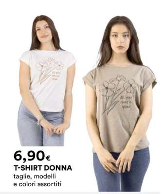 T-SHIRT DONNA