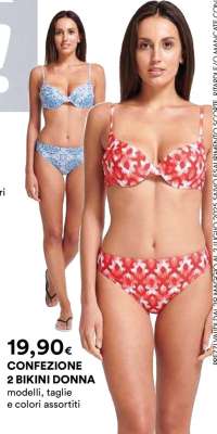 CONFEZIONE 2 BIKINI DONNA