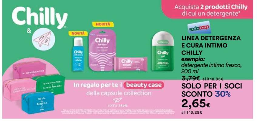 LINEA DETERSIONE E CURA INTIMO CHILLY
